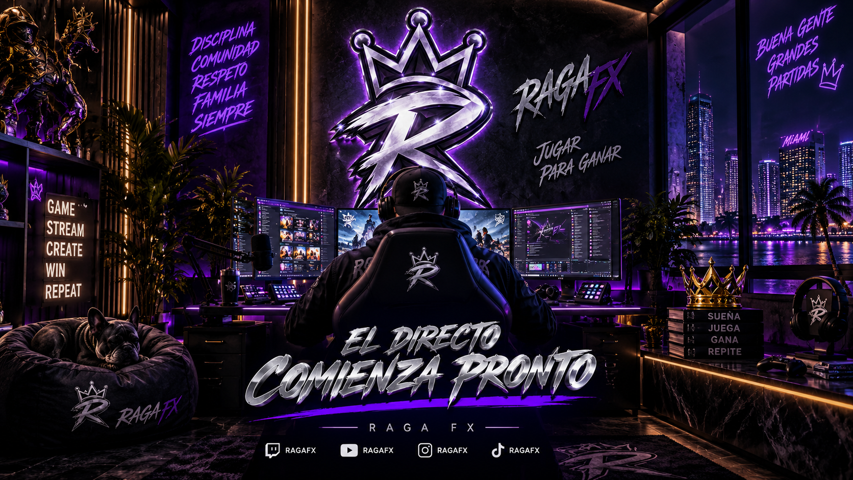 El directo comienza pronto